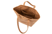 Shopper - Cognac, Microleder
