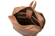 Laptop-Rucksack – Tobacco, Naturleder