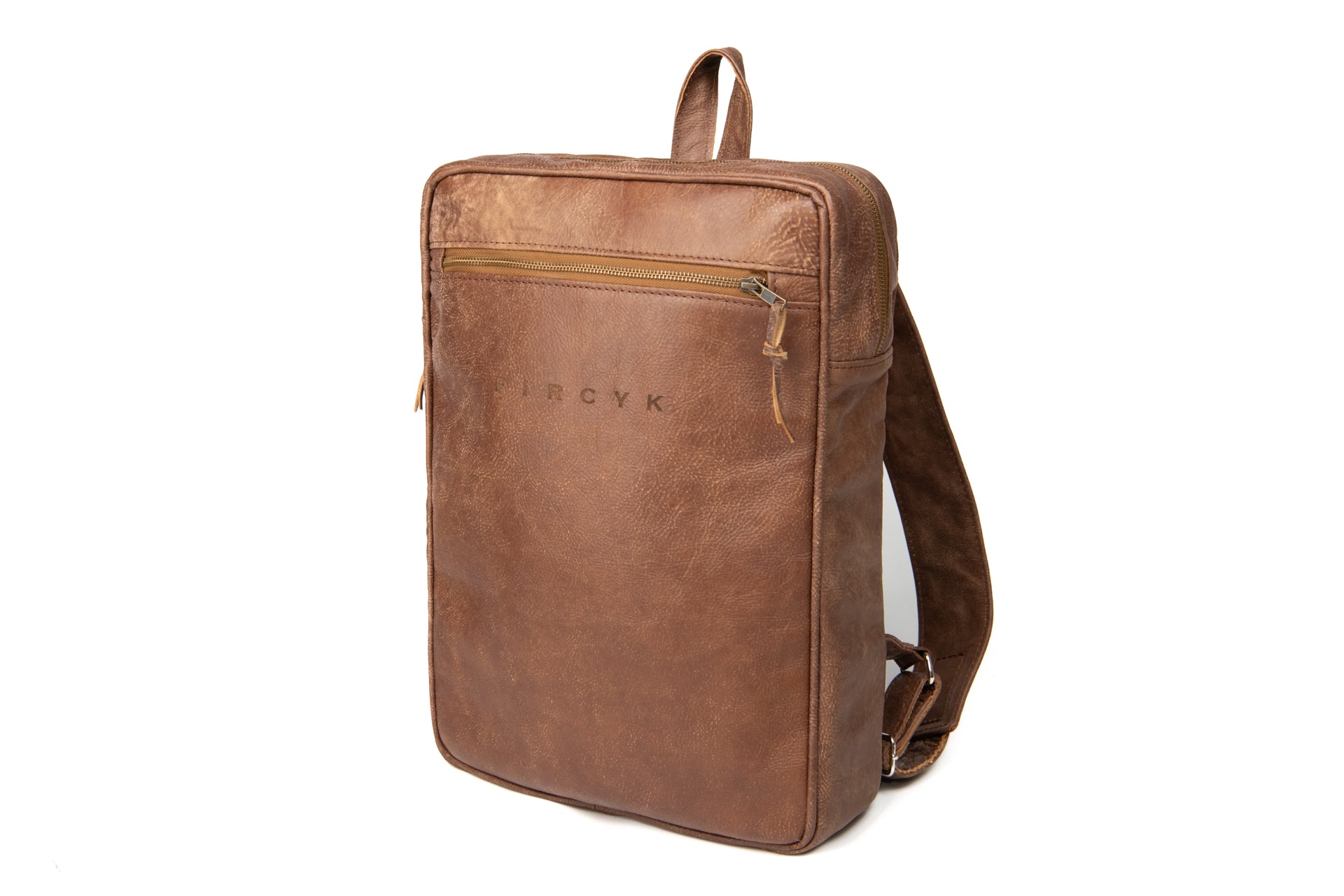 Laptop-Rucksack – Tobacco, Naturleder
