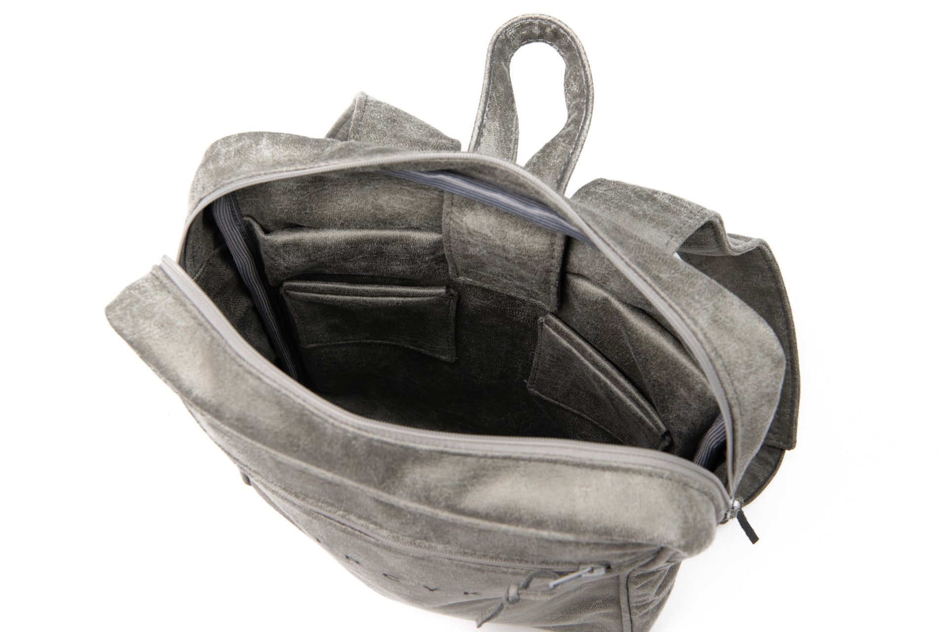 Laptop-Rucksack – Grey, Mikroleder