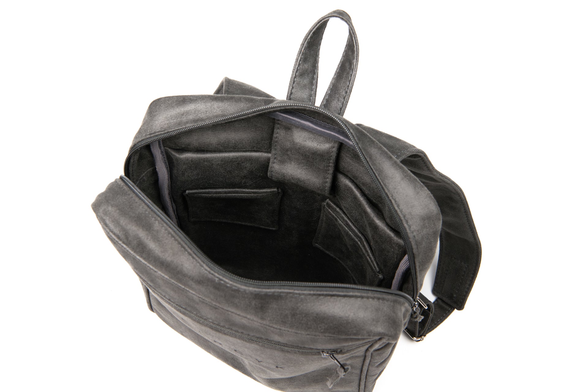 Laptop-Rucksack – Anthracite, Mikroleder