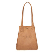Shopper - Cognac, Microleder