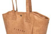 Shopper - Cognac, Microleder