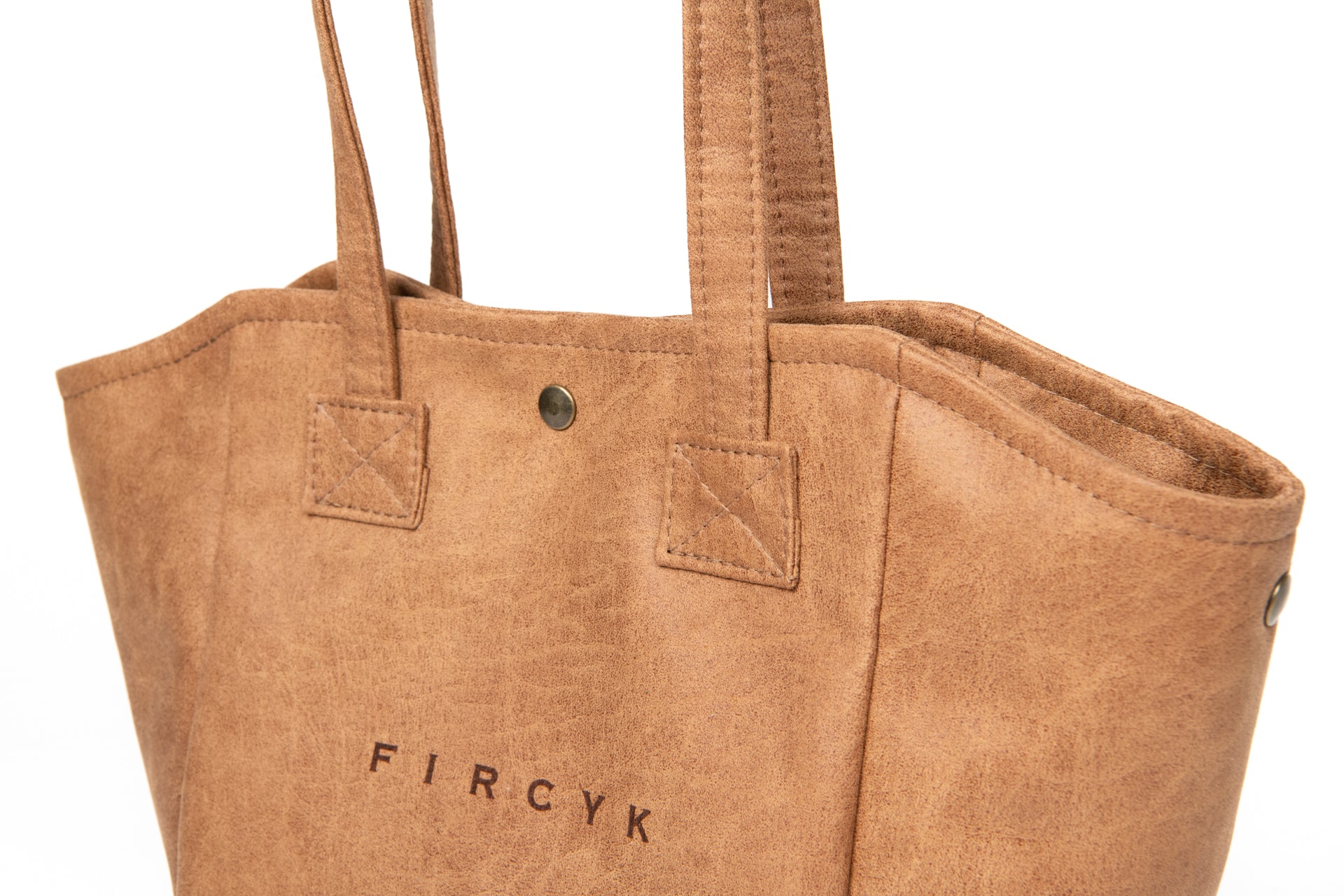 Shopper - Cognac, Microleder